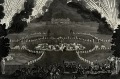 Boutiques de musées Estampe Illuminations du palais et des jardins de Versailles - Jean Lepautre Hot
