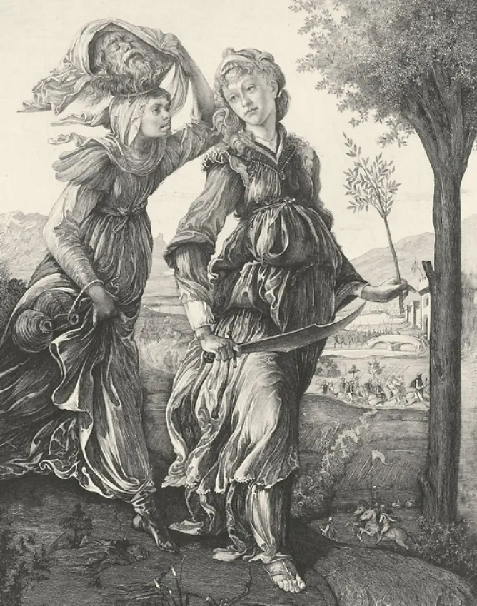 Chefs D'Œuvre Des Musées<Boutiques de musées Estampe Judith - Botticelli