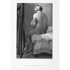 Boutiques de musées Estampe La baigneuse de Valpinçon - Ingres Online