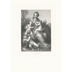 Boutiques de musées Estampe La Charité - Andrea del Sarto Outlet