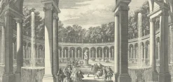 Personnages Et Évènements Historiques<Boutiques de musées Estampe La Colonnade des jardins de Versailles - Jacques Rigaud