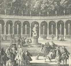 Personnages Et Évènements Historiques<Boutiques de musées Estampe La Colonnade des jardins de Versailles - Jacques Rigaud