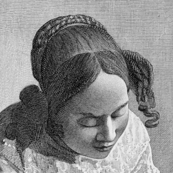 Chefs D'Œuvre Des Musées<Boutiques de musées Estampe La Dentellière - Vermeer