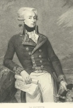 Boutiques de musées Estampe La Fayette - Joseph-Désiré Court Sale