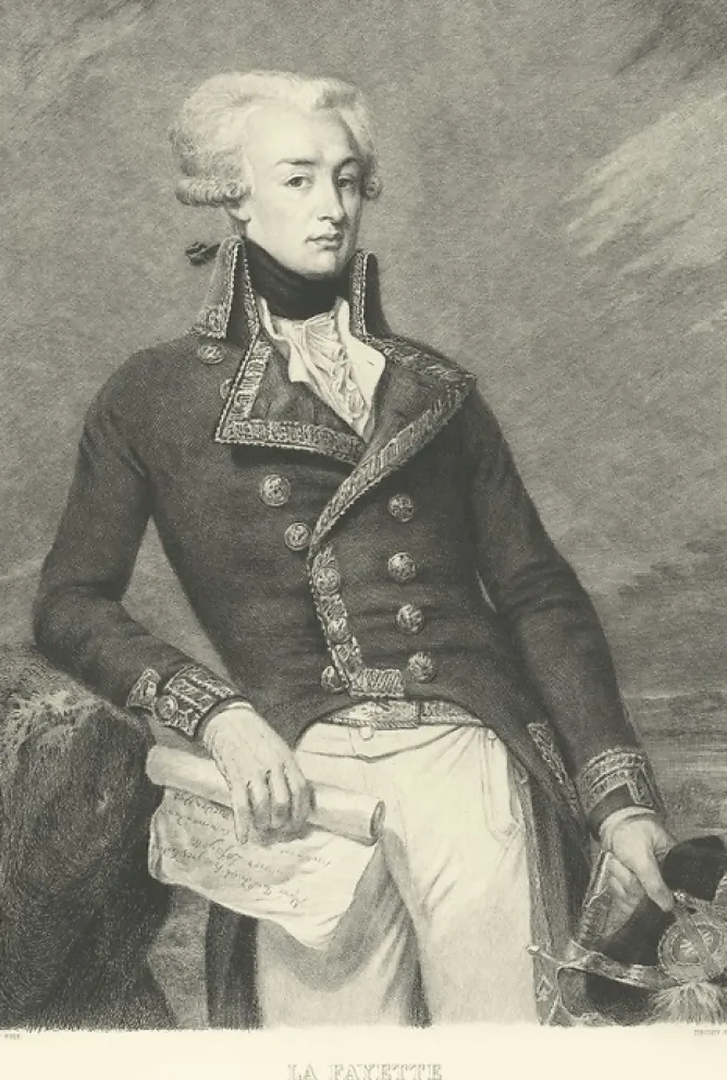 Boutiques de musées Estampe La Fayette - Joseph-Désiré Court Sale