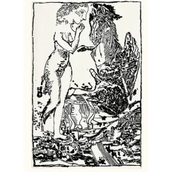 Boutiques de musées Estampe La jeune fille et la mort II - Jean-Pierre Pincemin Best