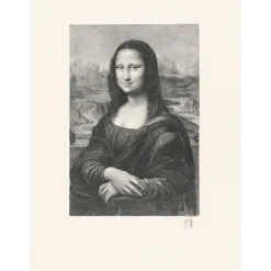 Chefs D'Œuvre Des Musées<Boutiques de musées Estampe La Joconde - De Vinci