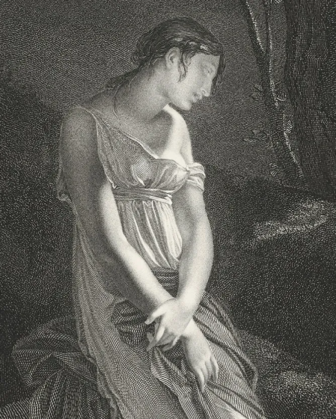 Boutiques de musées Estampe La mère infortunée - Constance Mayer