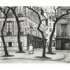 Paris Et Le Louvre|Art Moderne<Boutiques de musées Estampe La place Fürstenberg à Paris - Maxime Juan