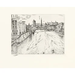 Chefs D'Œuvre Des Musées<Boutiques de musées Estampe La Seine (Exposition 1937) - Louis-Joseph Soulas