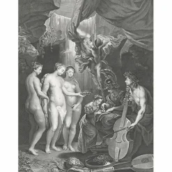 Personnages Et Évènements Historiques<Boutiques de musées Estampe L'éducation de la reine