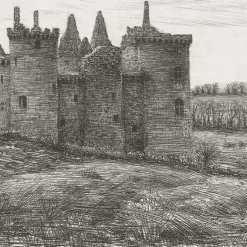 Boutiques de musées Estampe Le Château de Suscinio Frelaut Sale