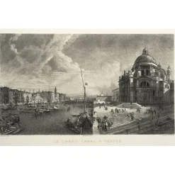Chefs D'Œuvre Des Musées<Boutiques de musées Estampe Le grand canal à Venise - Canaletto