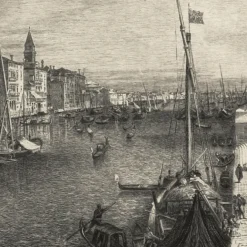 Chefs D'Œuvre Des Musées<Boutiques de musées Estampe Le grand canal à Venise - Canaletto