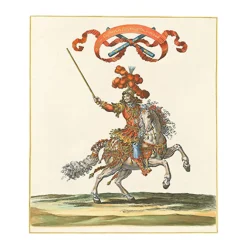 Boutiques de musées Estampe Le maréchal de grammont en costume de maréchal de camp général Best