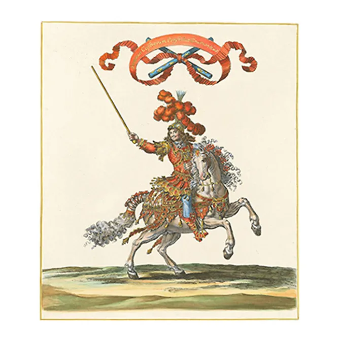 Boutiques de musées Estampe Le maréchal de grammont en costume de maréchal de camp général Best
