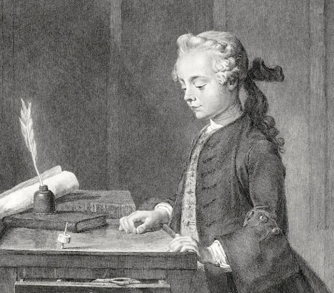 Chefs D'Œuvre Des Musées<Boutiques de musées Estampe L'enfant au toton - Jean-Siméon Chardin