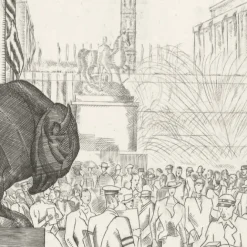 Chefs D'Œuvre Des Musées<Boutiques de musées Estampe Le Palais de Chaillot (Exposition 1937) - Jean-Emile Laboureur