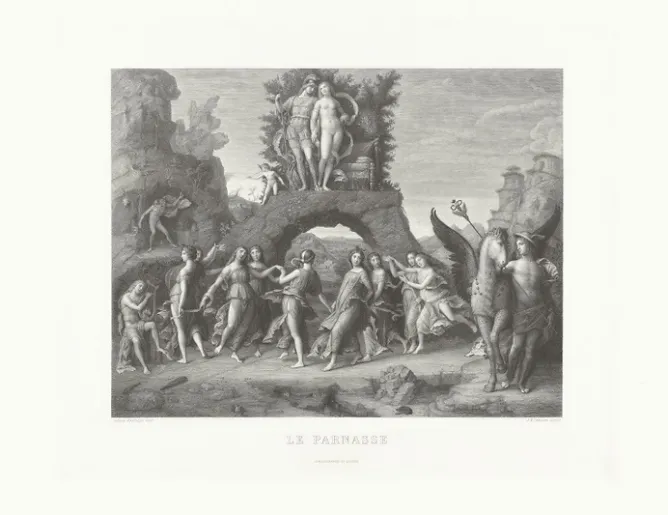 Chefs D'Œuvre Des Musées<Boutiques de musées Estampe Le Parnasse - Andrea Mantegna