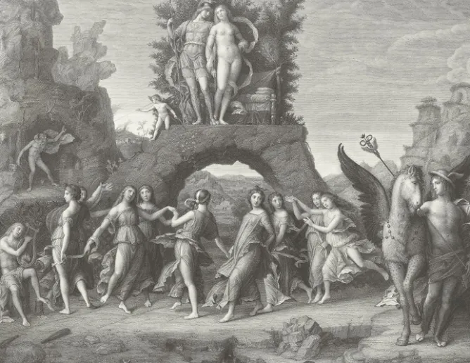 Chefs D'Œuvre Des Musées<Boutiques de musées Estampe Le Parnasse - Andrea Mantegna
