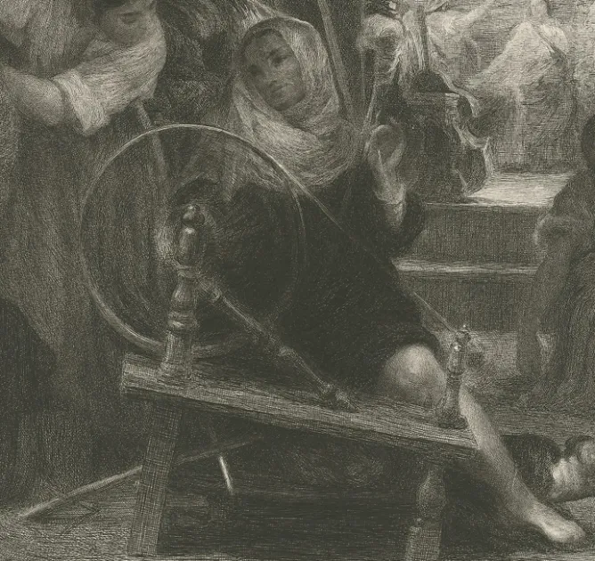 Chefs D'Œuvre Des Musées<Boutiques de musées Estampe Les fileuses - Vélasquez