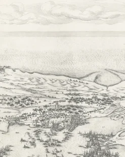 Personnages Et Évènements Historiques<Boutiques de musées Estampe Le siège de l'île de Ré, en 1627 - Jacques Callot