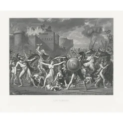 Chefs D'Œuvre Des Musées<Boutiques de musées Estampe Les Sabines - Jacques-Louis David