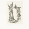 Boutiques de musées Estampe Lettre B de l'Alphabet du Maître E.S - Cécile Reims New