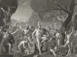 Chefs D'Œuvre Des Musées<Boutiques de musées Estampe Léonidas aux Thermopyles - Jacques-Louis David