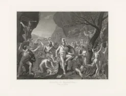 Chefs D'Œuvre Des Musées<Boutiques de musées Estampe Léonidas aux Thermopyles - Jacques-Louis David