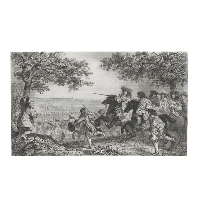 Personnages Et Évènements Historiques<Boutiques de musées Estampe Louis XIV entre à Dunkerque, le 2 septembre 1662