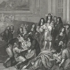 Boutiques de musées Estampe Louis XIV visite les manufactures des Gobelins Hot
