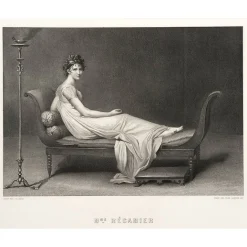 Chefs D'Œuvre Des Musées<Boutiques de musées Estampe Madame Récamier - Jacques-Louis David