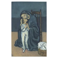 Boutiques de musées Estampe Maternité d'après Picasso - Jacques Villon Discount