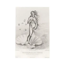 Boutiques de musées Estampe Naissance de Vénus, Fragment - Botticelli