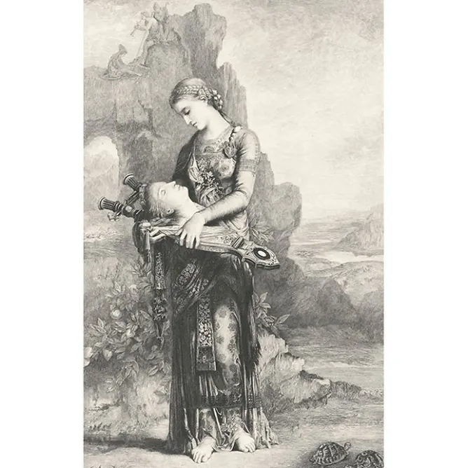 Boutiques de musées Estampe Orphée - Gustave Moreau