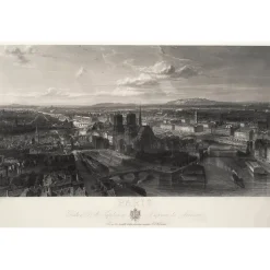 Boutiques de musées Estampe Paris en 1860 - Edouard Willmann Sale