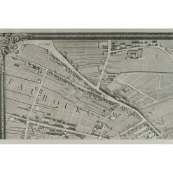 Architecture Et Villes<Boutiques de musées Estampe Plan Turgot - Planche n° 1 - Partie du faubourg Saint-Antoine