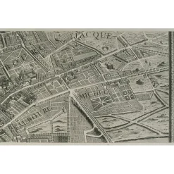 Architecture Et Villes<Boutiques de musées Estampe Plan Turgot - Planche n° 8 - Faubourg Saint-Michel et partie du faubourg Saint-Jacques
