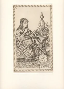 Art Moderne<Boutiques de musées Estampe Poesia, carte 27, Le Tarot de Mantegna - Cécile Reims