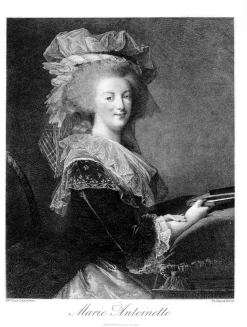 Boutiques de musées Estampe Portrait de Marie-Antoinette, en buste - Elisabeth Vigée Le Brun New