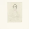 Personnages Et Évènements Historiques|Chefs D'Œuvre Des Musées<Boutiques de musées Estampe Portrait de Paganini violoniste et compositeur - Jean Auguste Dominique Ingres