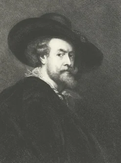 Boutiques de musées Estampe Portrait de Rubens Sale