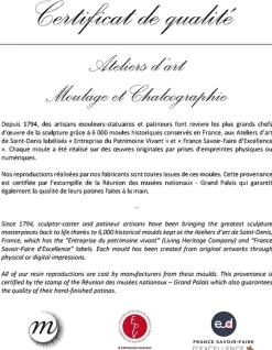 Boutiques de musées Estampe Portrait d'Eugène Delacroix New