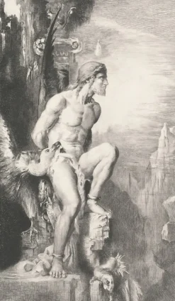 Chefs D'Œuvre Des Musées<Boutiques de musées Estampe Prométhée - Gustave Moreau