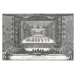 Personnages Et Évènements Historiques<Boutiques de musées Estampe Représentation du ballet de la Princesse d'Elide