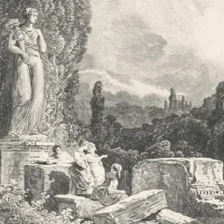 Boutiques de musées Estampe Ruines Antiques - Hubert Robert Clearance
