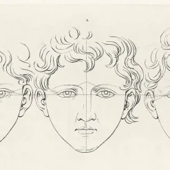 Dessins<Boutiques de musées Estampe Six têtes de Marc Aurèle jeune