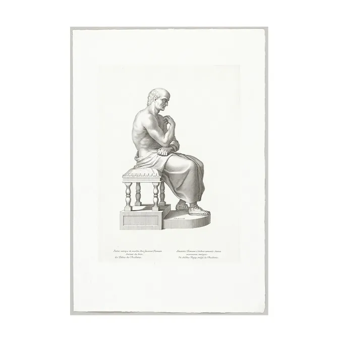 Boutiques de musées Estampe Sénateur romain New