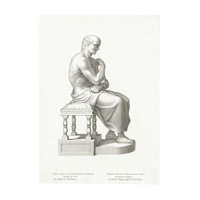Boutiques de musées Estampe Sénateur romain New